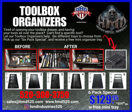 toolbox organizer ad